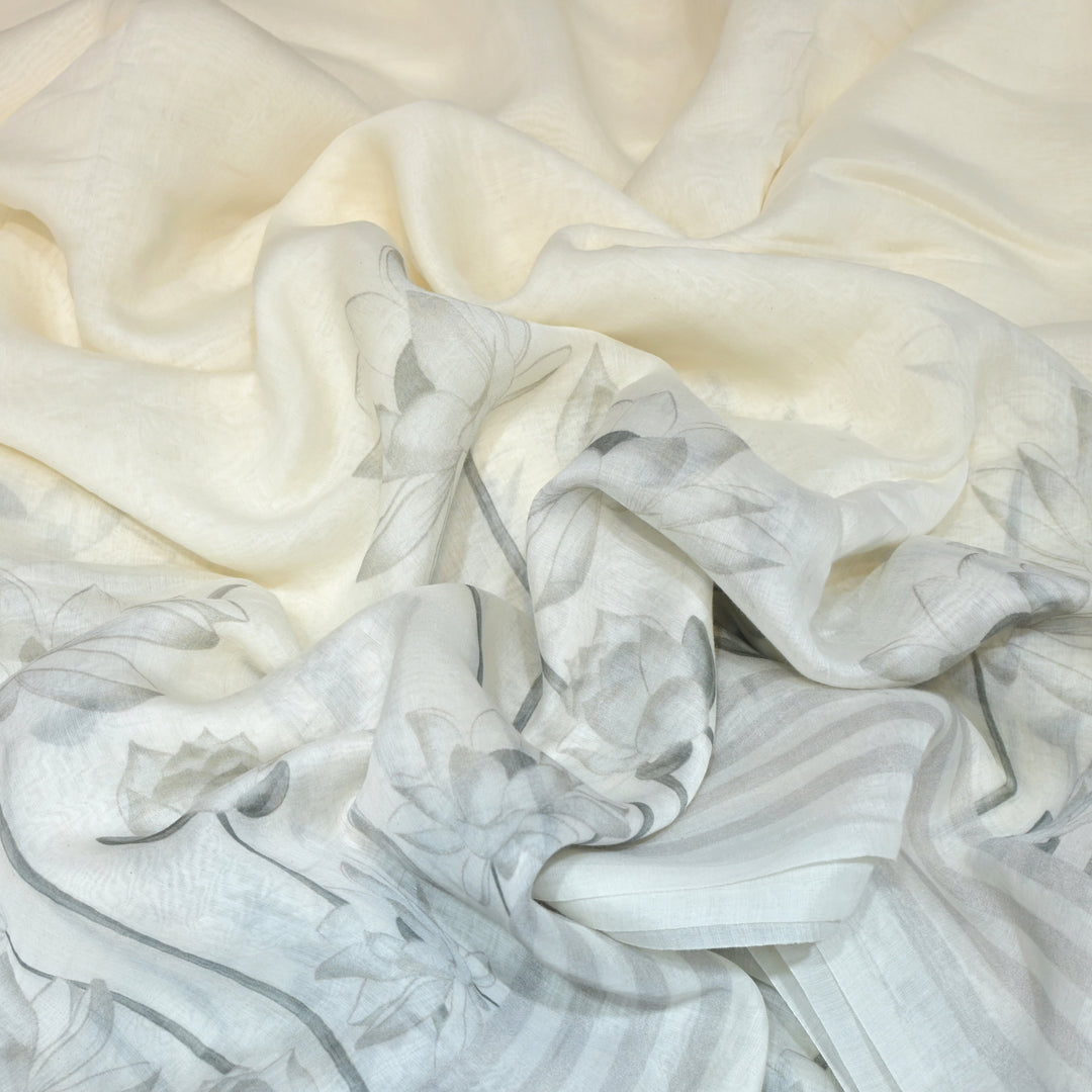 Beautiful Mul Chanderi Digital Prints Fabrics