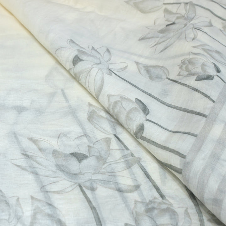 Beautiful Mul Chanderi Digital Prints Fabrics