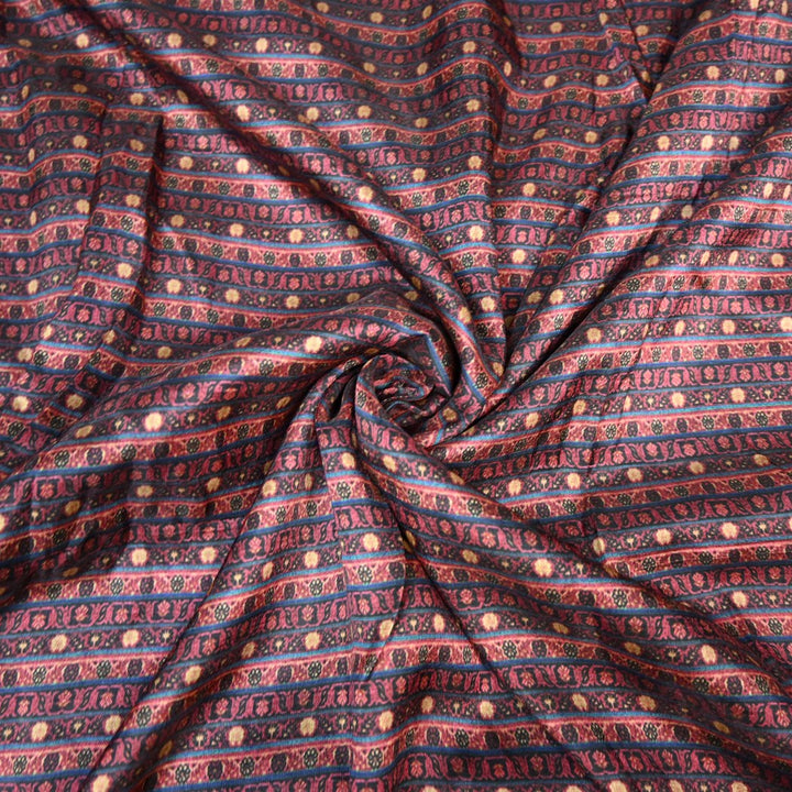 Raw Silk Digital Print Fabrics