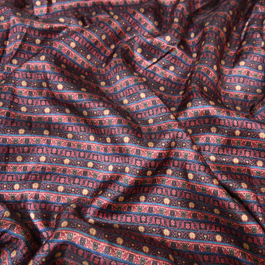 Raw Silk Digital Print Fabrics