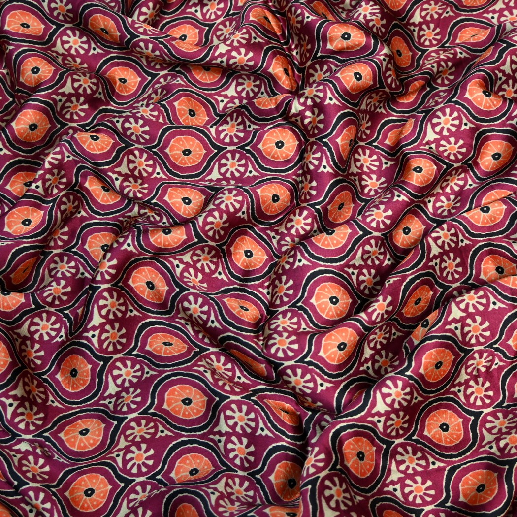 Modal Satin Digital Print Fabrics