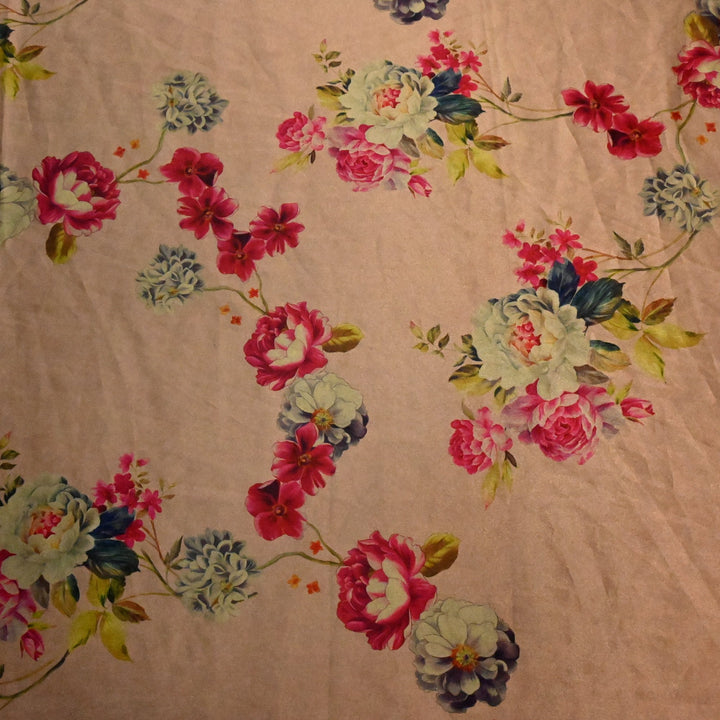 Imported Armani Satin Digital Print Fabrics