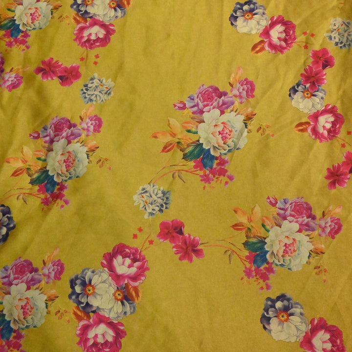 Imported Armani Satin Digital Print Fabrics