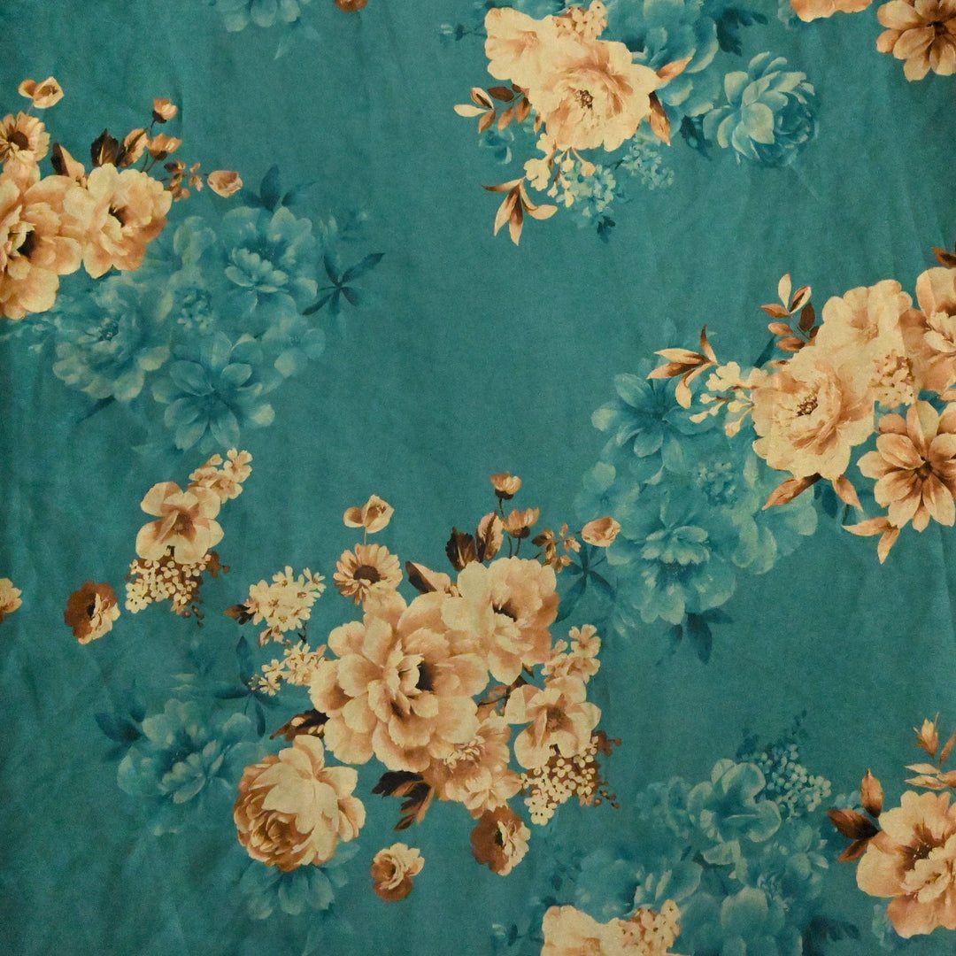 Imported Armani Satin Digital Print Fabrics