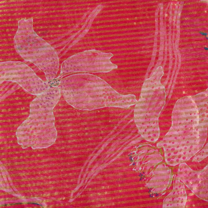 Crush Tissue Digital Print Fabric