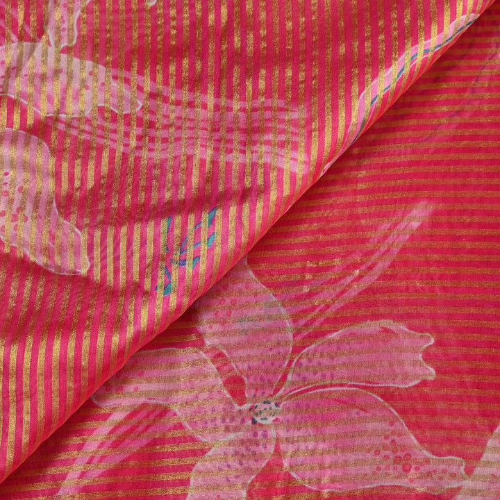 Crush Tissue Digital Print Fabric