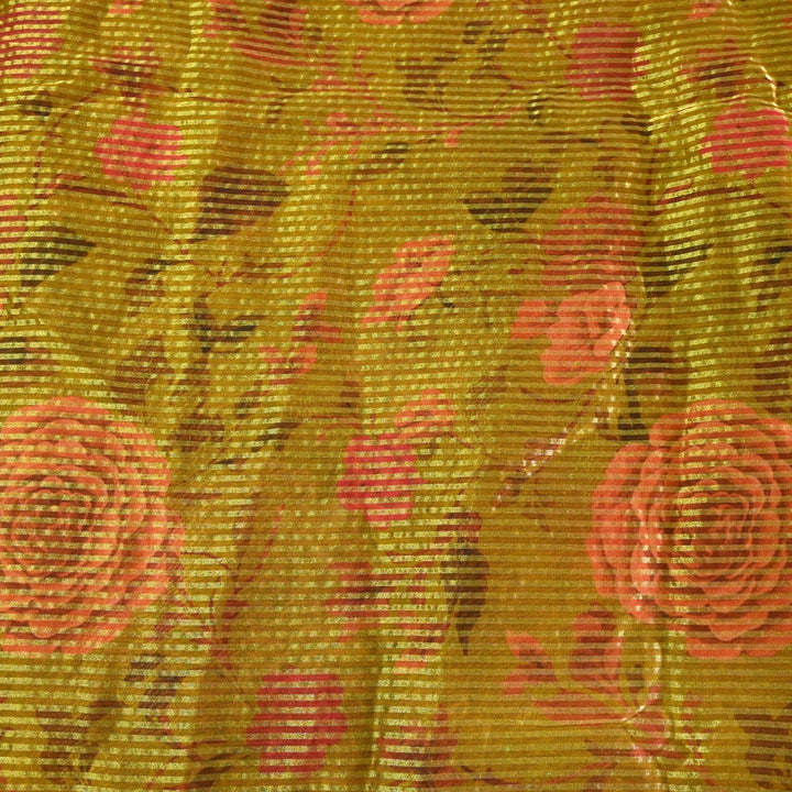 Crush Tissue Digital Print Fabric