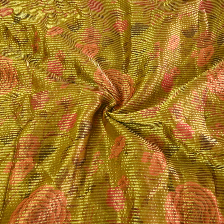 Crush Tissue Digital Print Fabric