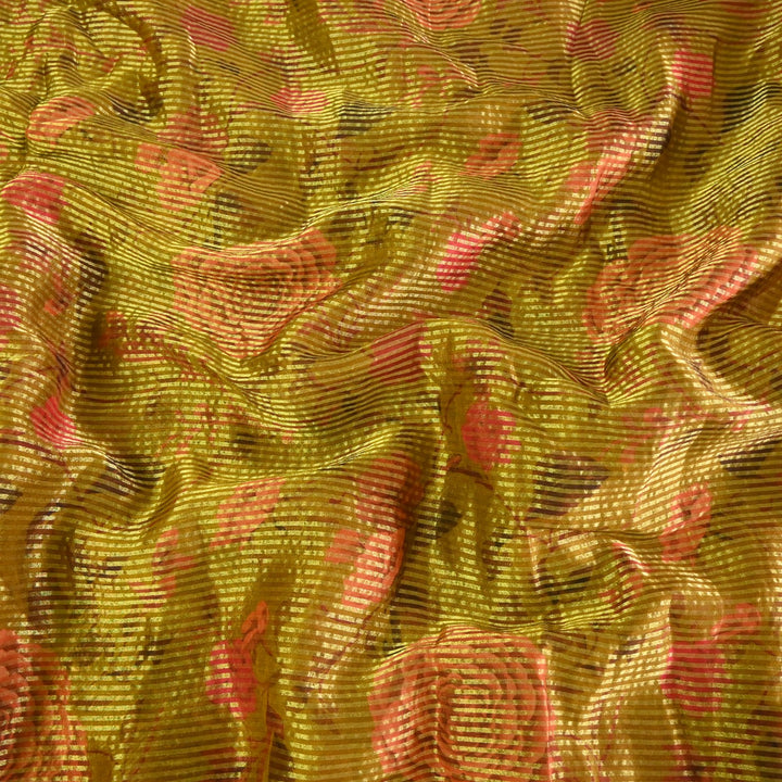 Crush Tissue Digital Print Fabric