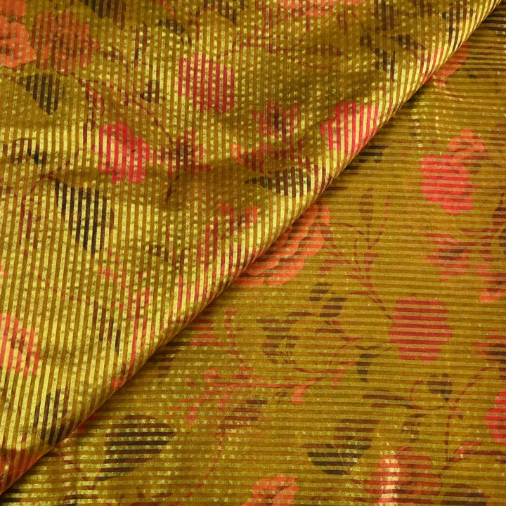 Crush Tissue Digital Print Fabric