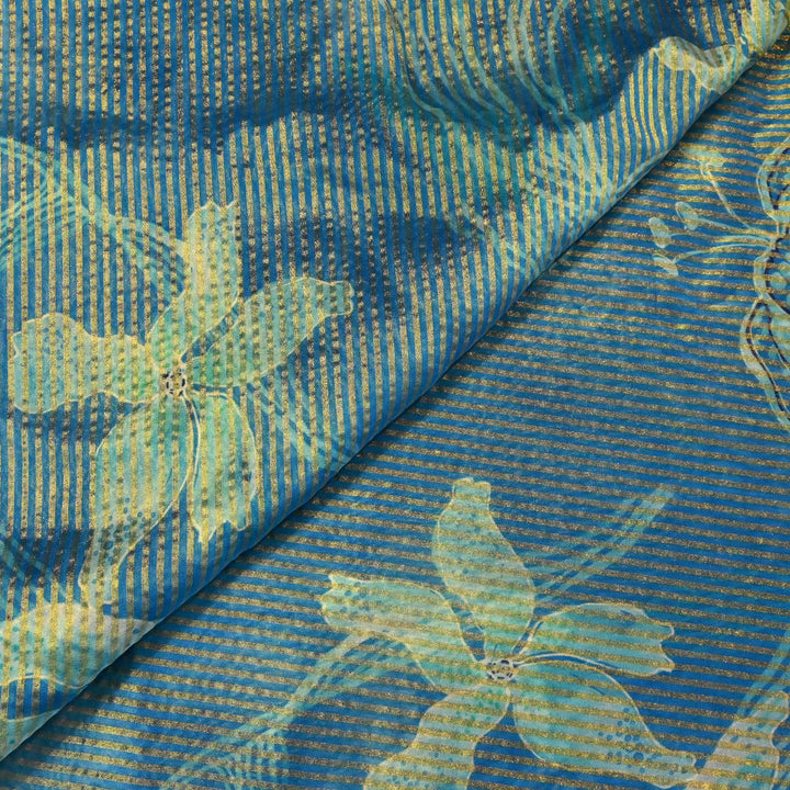 Crush Tissue Digital Print Fabric