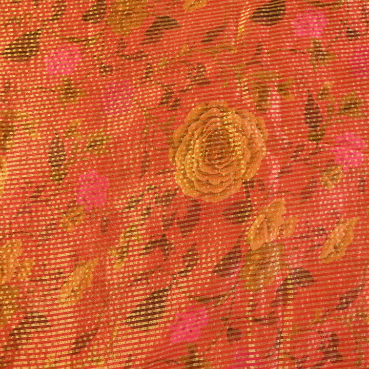 Crush Tissue Digital Print Fabric