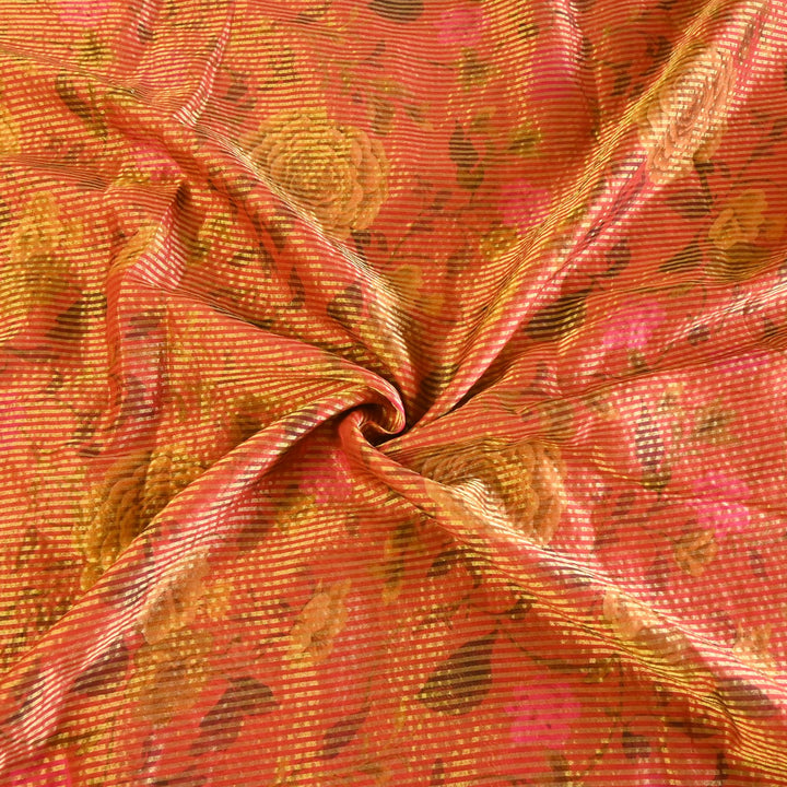 Crush Tissue Digital Print Fabric