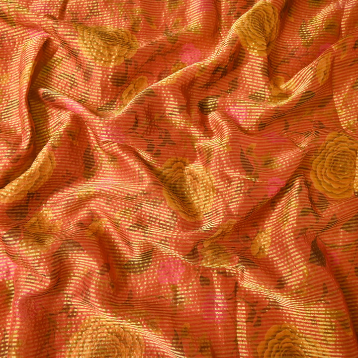 Crush Tissue Digital Print Fabric