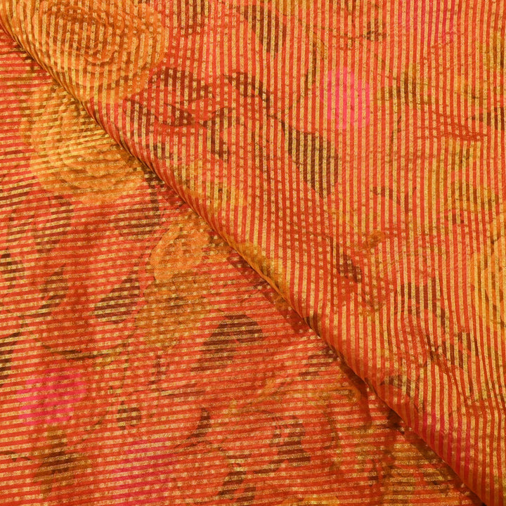 Crush Tissue Digital Print Fabric