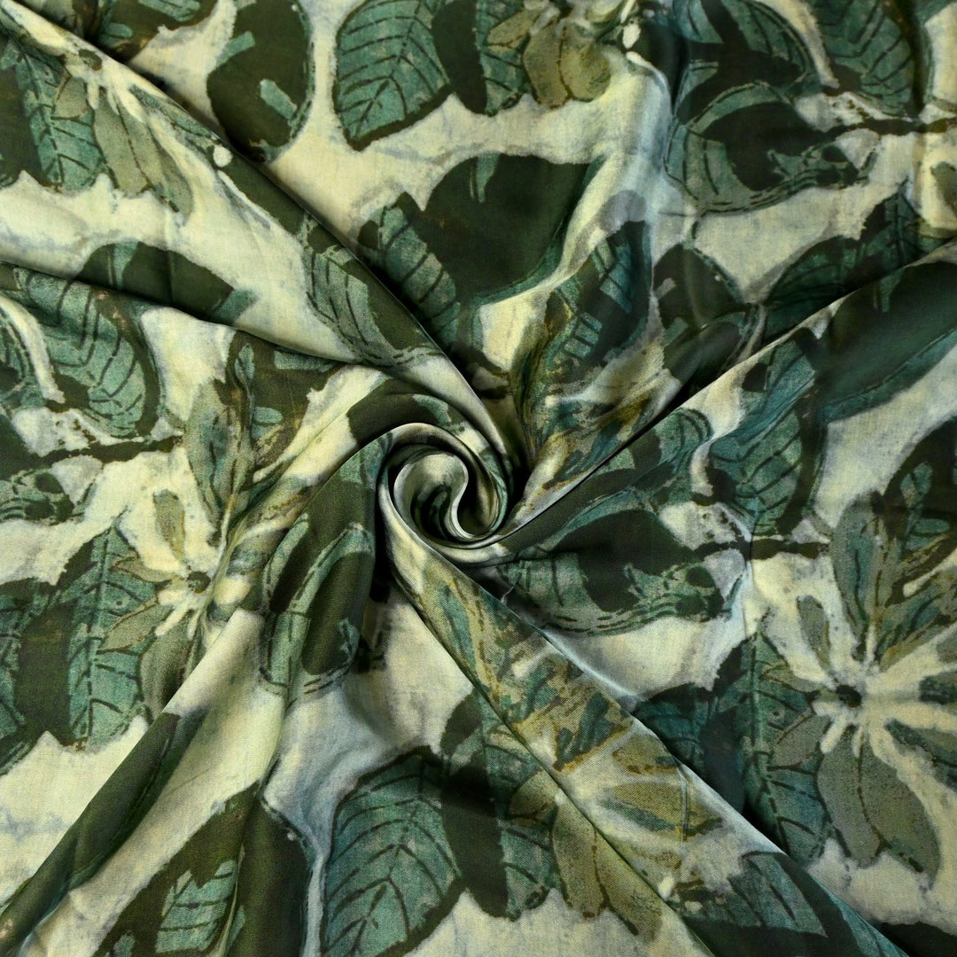 Modal Satin Digital Print Fabric