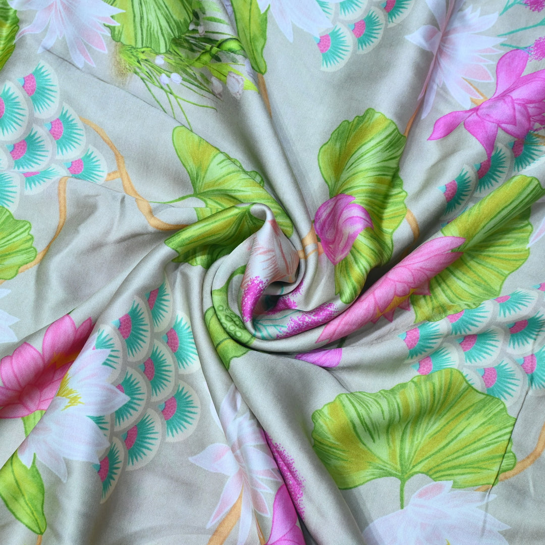 Bamberg Satin Digital Print Fabrics