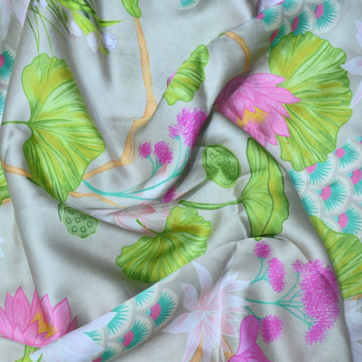 Bamberg Satin Digital Print Fabrics