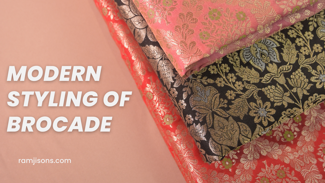 When Tradition Meets Glamour: Modern Styling of Brocade Fabrics