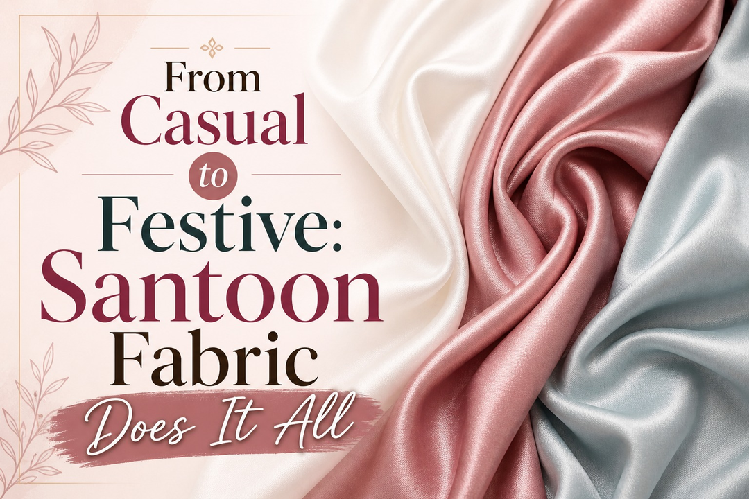 From Casual to Festive: Santoon Fabric Does It All