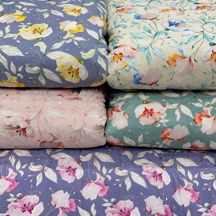 New Arrivals Fabric Online – Printed Fabrics, Net Embroidery & MORE
