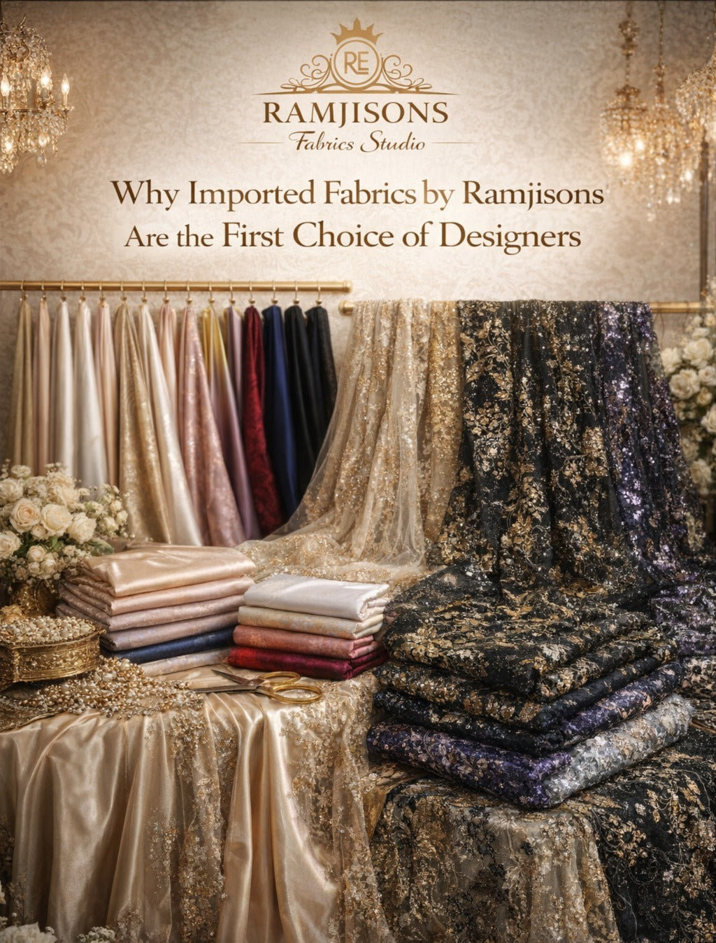 Imported Fabrics by Ramjisons | Designers’ First Choice