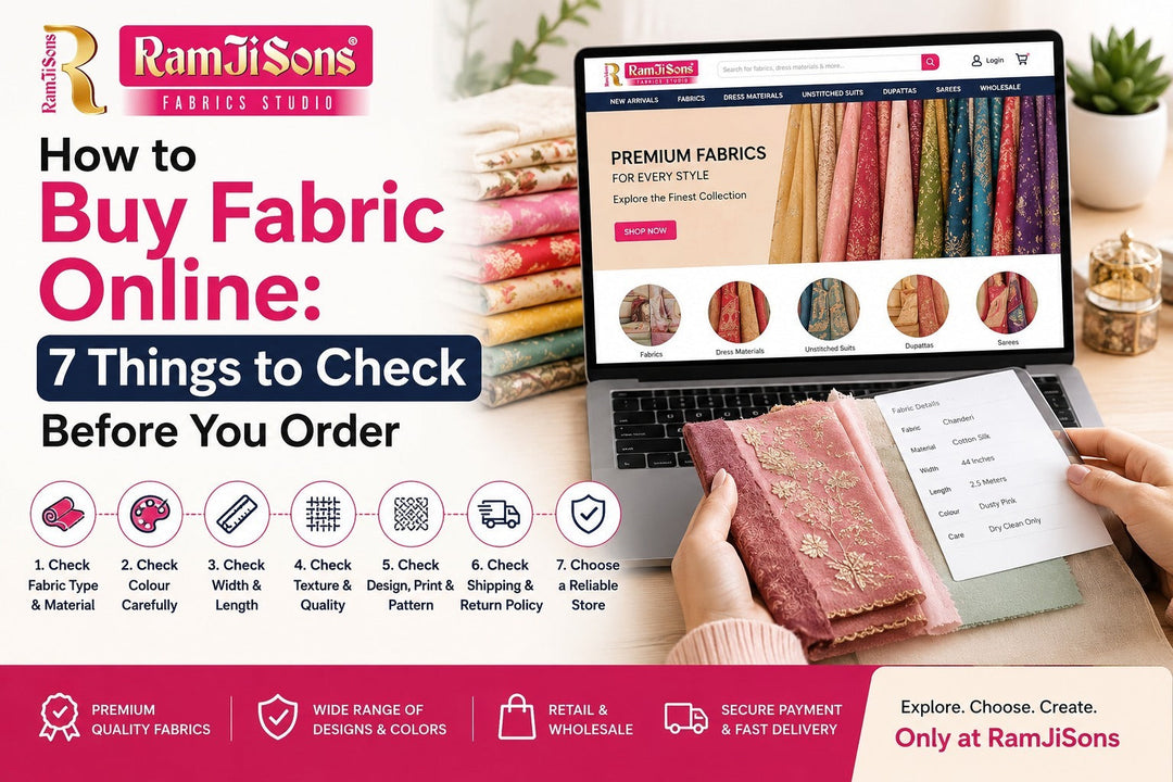 How to Buy Fabric Online: 7 Things to Check Before You Order