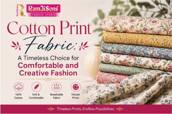 * Colourful cotton print fabrics for comfortable and creative fashion