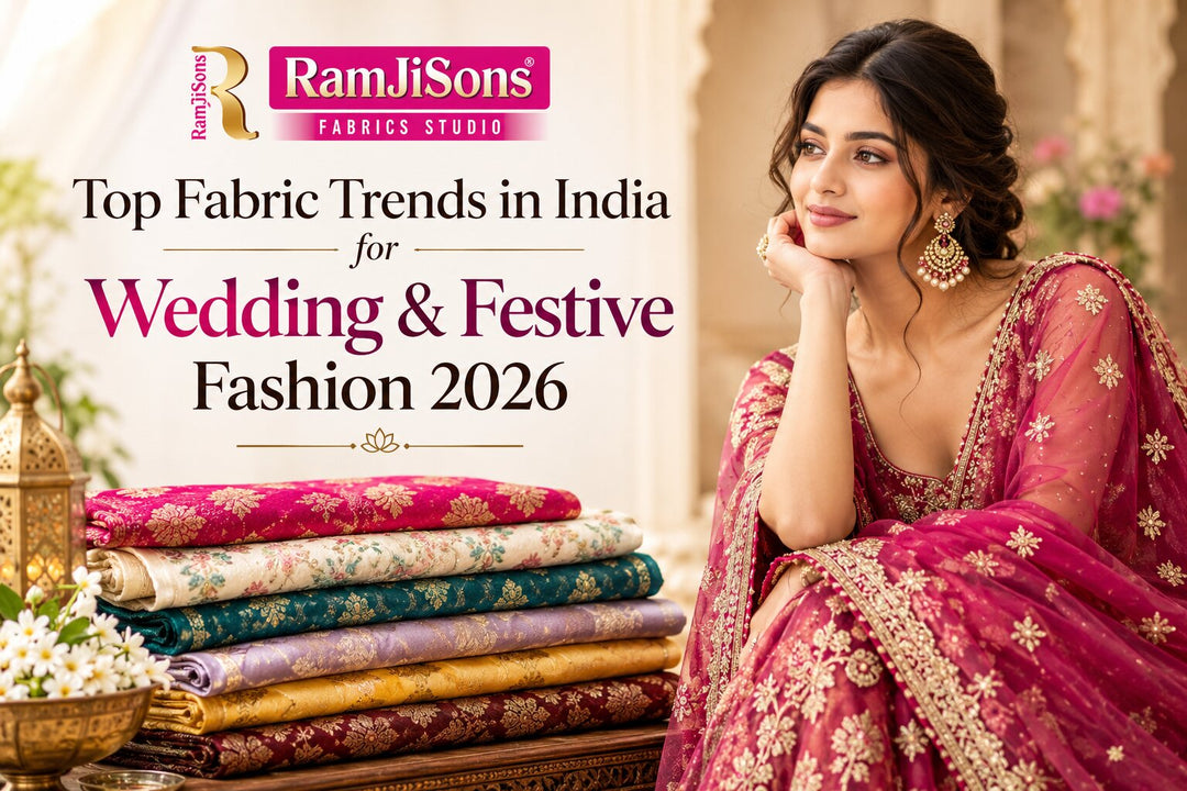 Top Fabric Trends in India for Wedding & Festive Fashion 2026