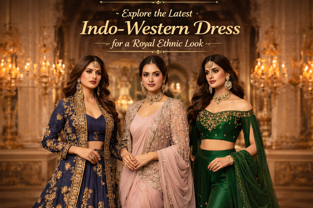 Explore the Latest Indo-Western Collection for a Royal Ethnic Look
