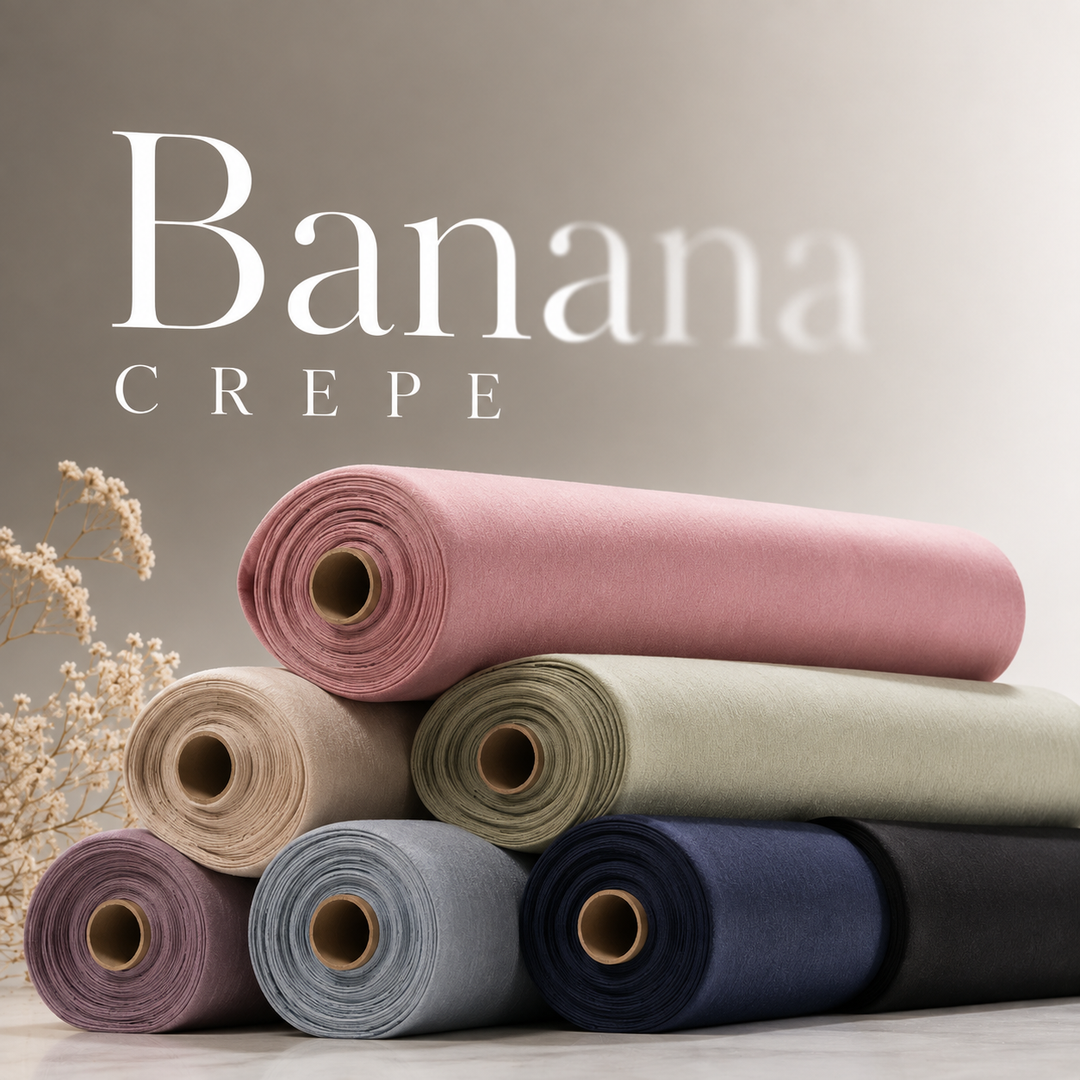 Banana Crepe Plain