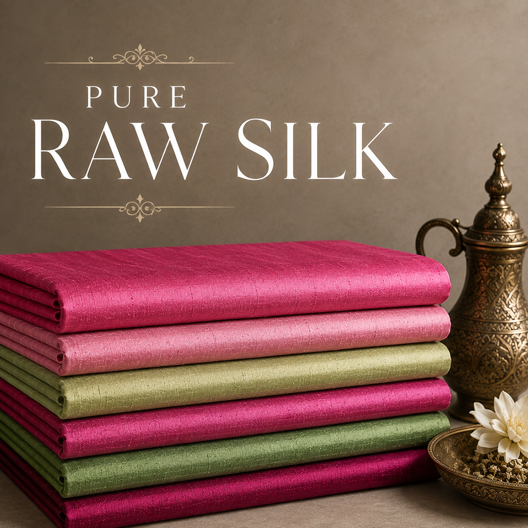 Pure Raw Silk