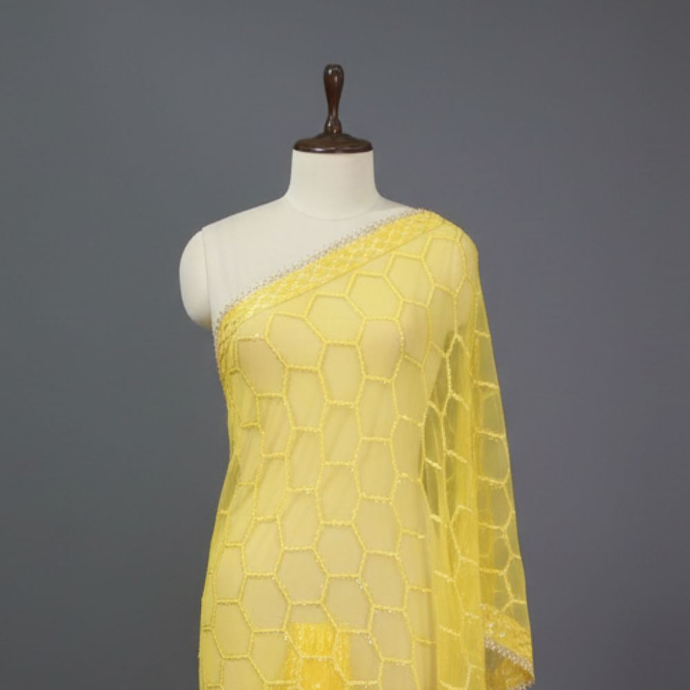 Chiffon-Sequins Dupatta