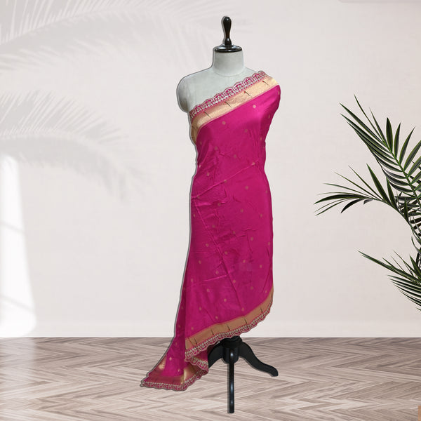 Dola Silk Zari Jacquard Dupatta