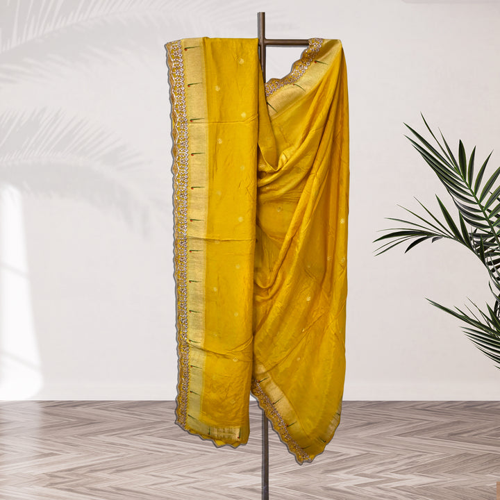 Dola Silk Zari Jacquard Dupatta