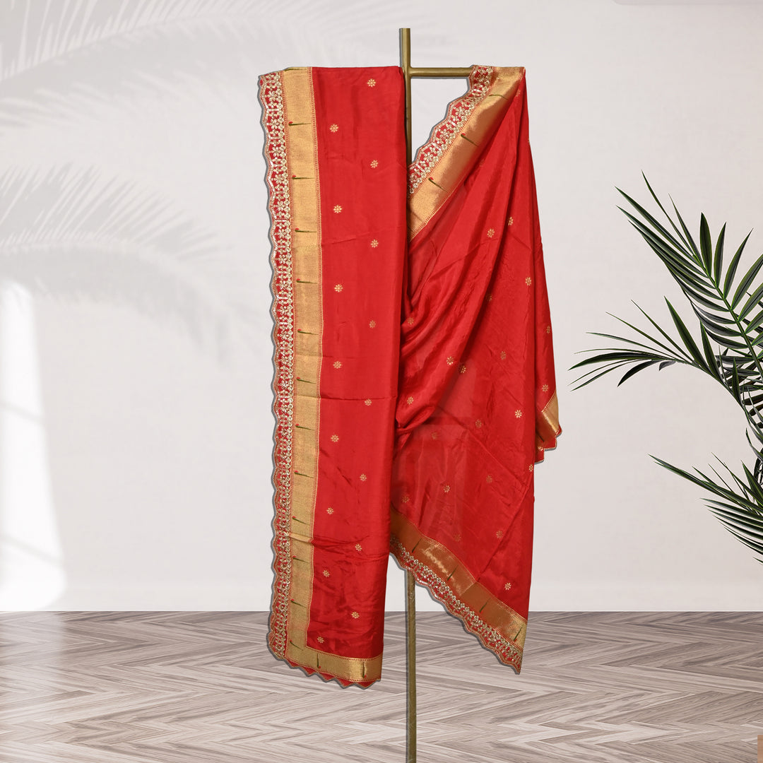 Dola Silk Zari Jacquard Dupatta