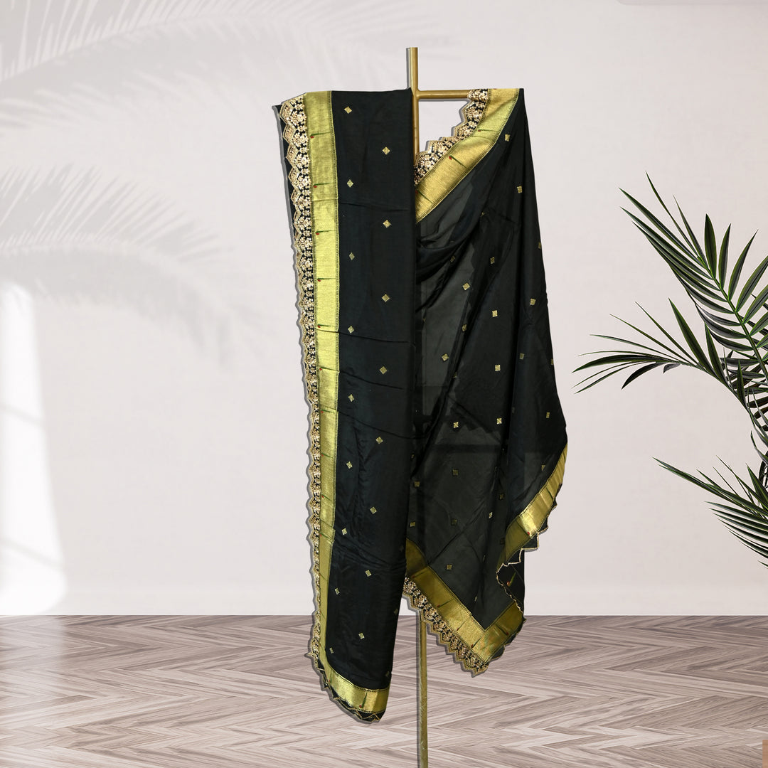 Dola Silk Zari Jacquard Dupatta