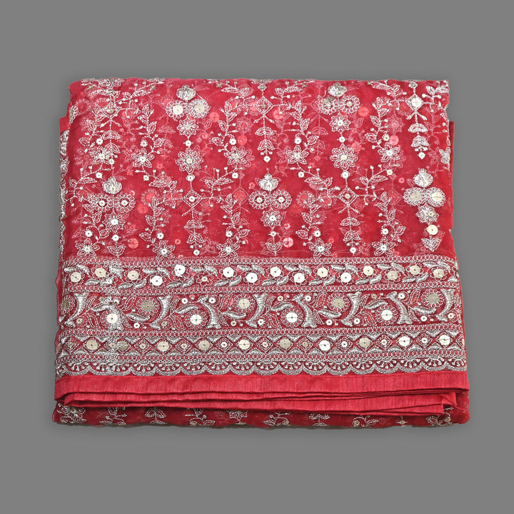 Organza Sequence & Zari Dupatta – Elegant Ethnic Dupatta for Women- RV2210-06