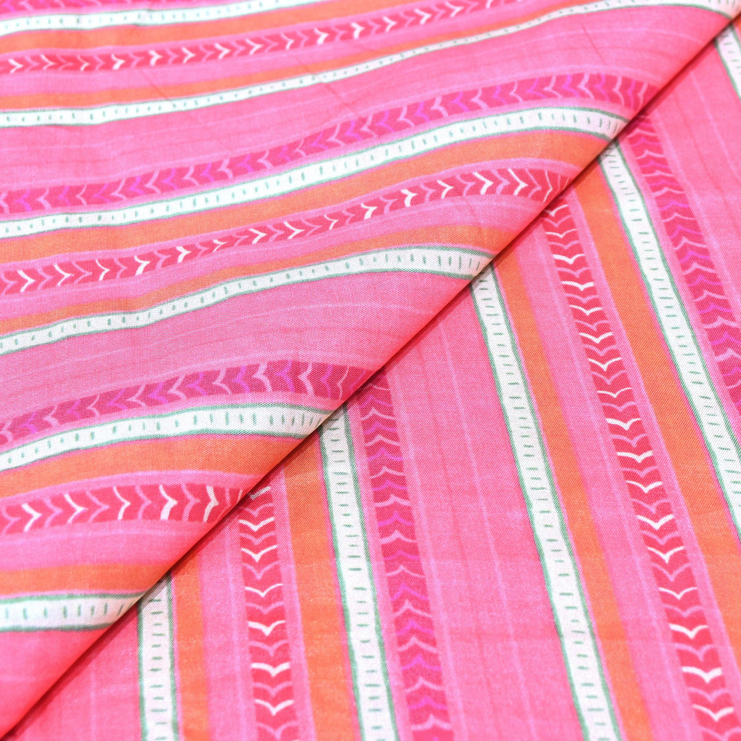 Premium Muslin Digital Print Fabric - 000844-26
