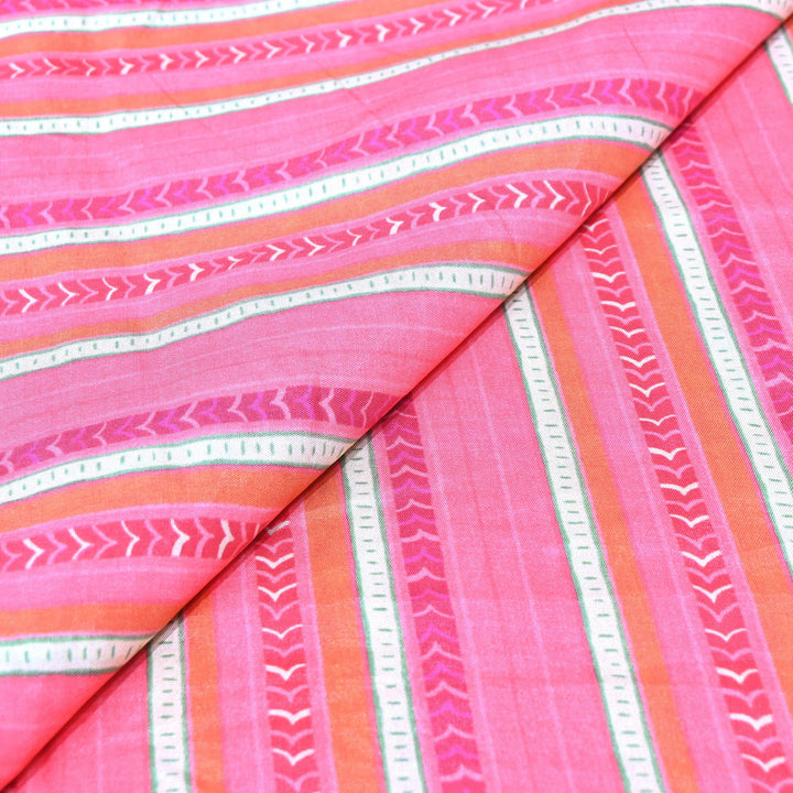 Premium Muslin Digital Print Fabric - 000844-26