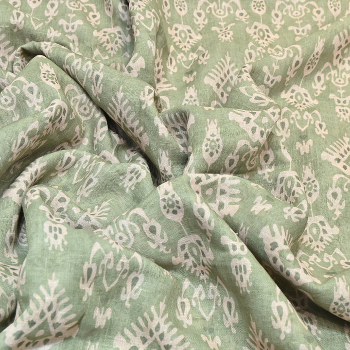 PREMIUM COTTON LINEN DIGITAL PRINT FABRIC - VM0011- 03