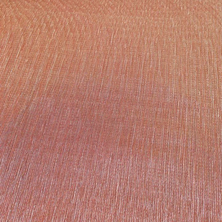 Copper Brown Crinkled Moonlight Fabric