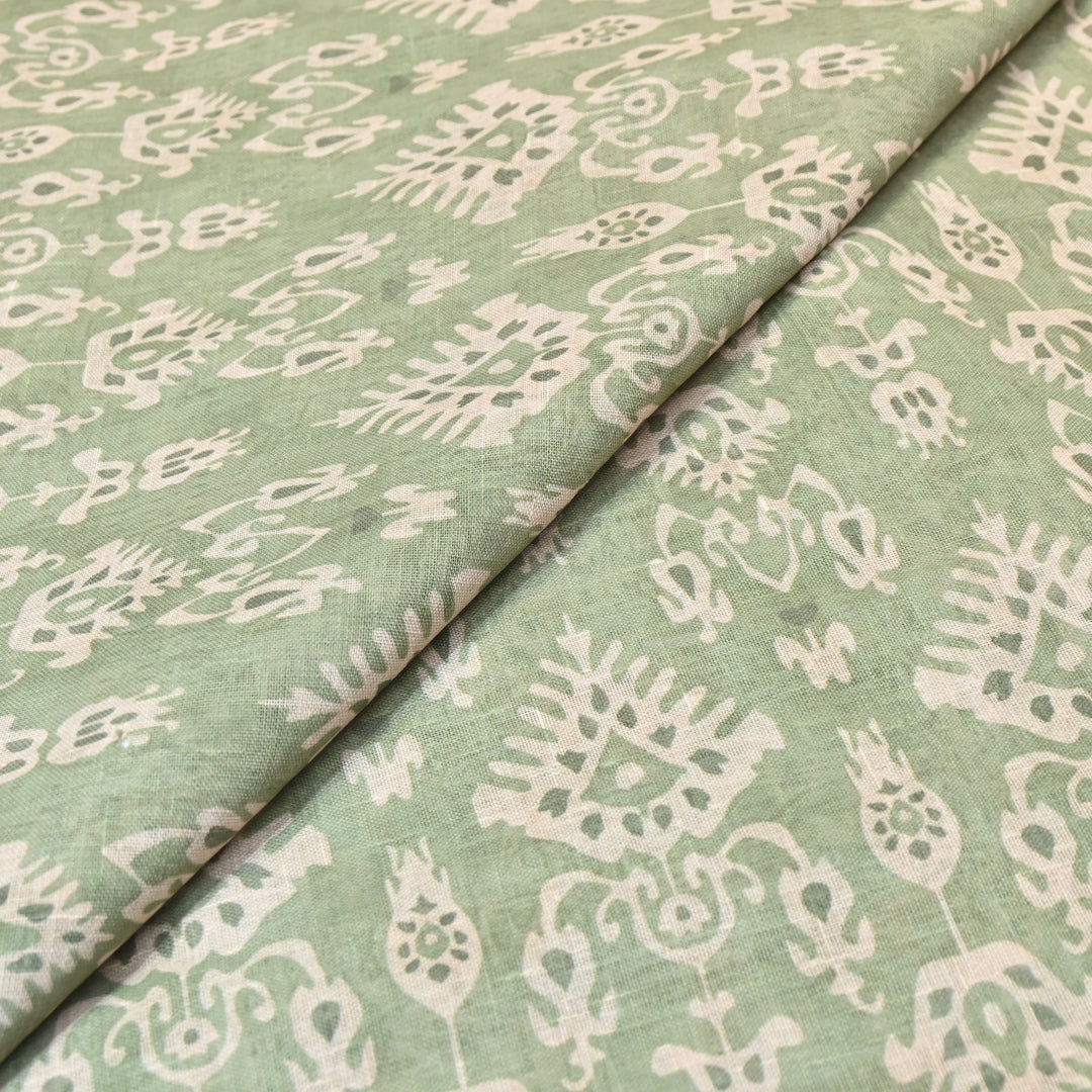 PREMIUM COTTON LINEN DIGITAL PRINT FABRIC - VM0011- 03