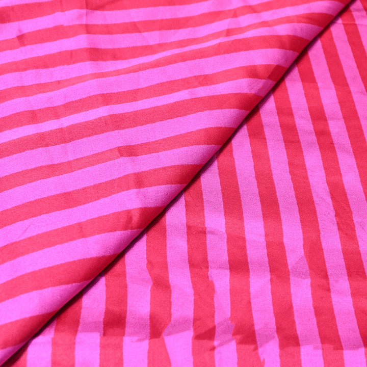 Modal Satin Digital Print Fabric  – Soft Luxury Printed Satin Fabric-001416-10