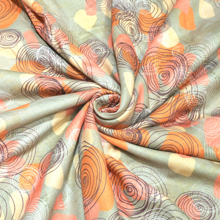 Cotton Linen Digital Print Fabrics