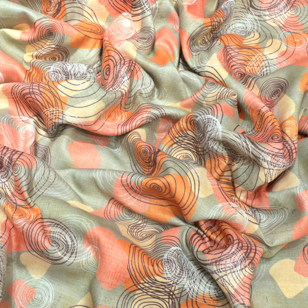 Cotton Linen Digital Print Fabrics