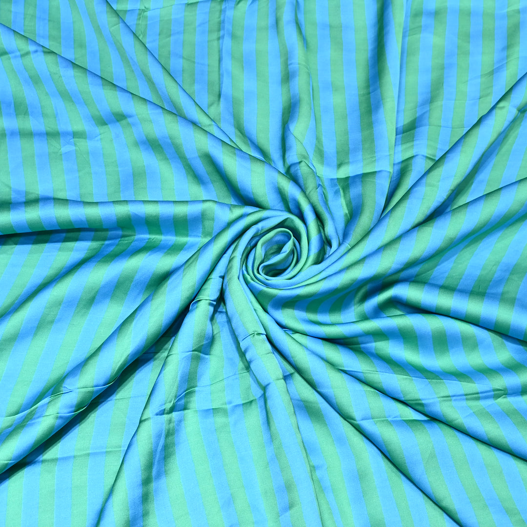 Modal Satin Digital Print Fabric  – Soft Luxury Printed Satin Fabric-001416-11
