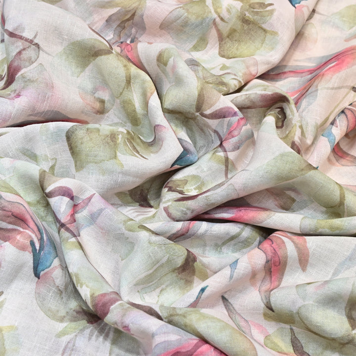 PREMIUM COTTON LINEN DIGITAL PRINT FABRIC - VM0011- 05