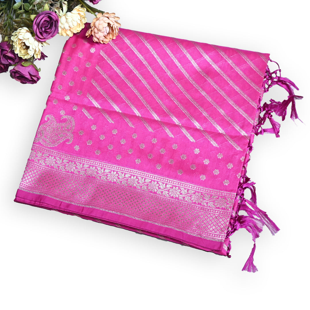 Premium Banarasi Zari Dupatta|Traditional Woven Ethnic Elegance