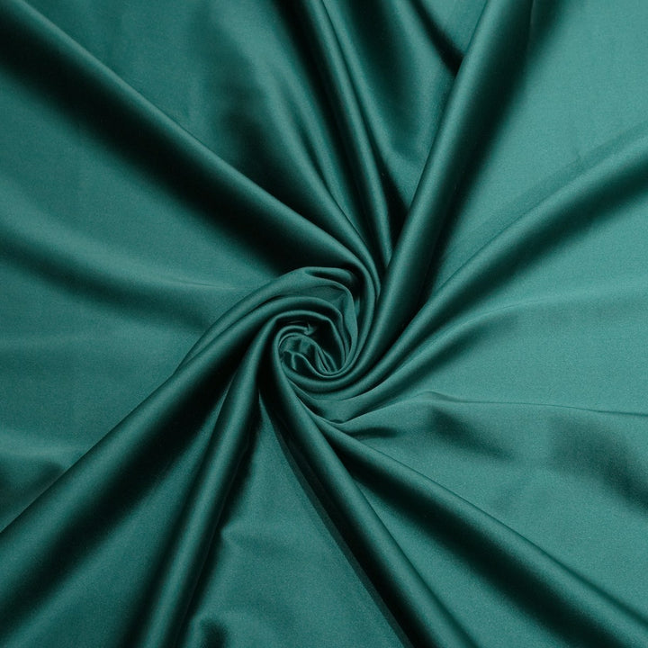 Sea Turtle Green Colour Zara Armani Satin Fabrics